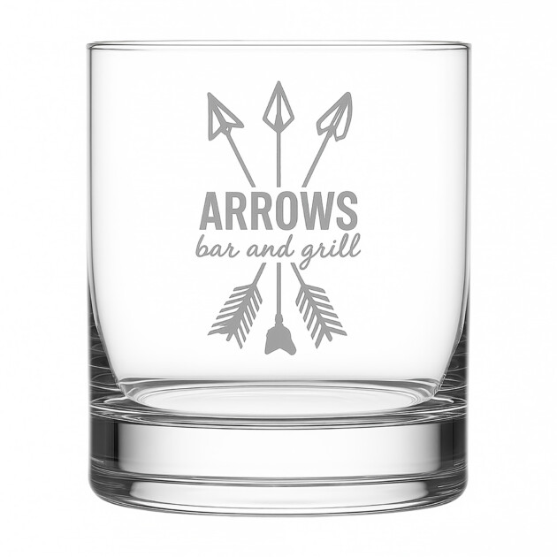 Custom Engraved Rocks Glass – 4" – Only $13.99