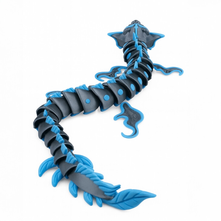 3D Printed Abyssal Tide Dragon : $19.99 - Image 2