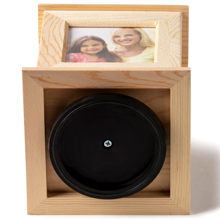 Custom 5” Wooden 4-Sided Photo Caddy – Only $24.99 - Image 3