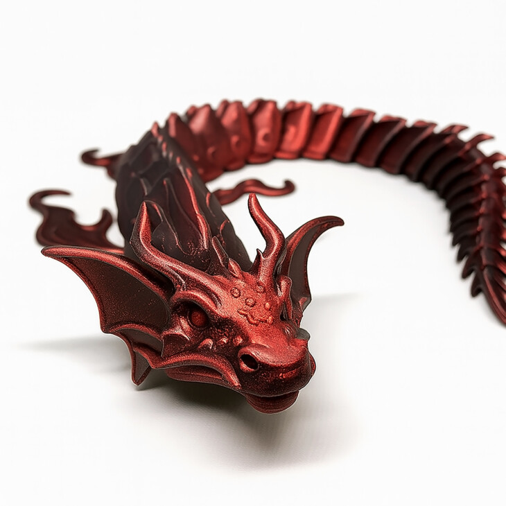 3D Printed Abyssal Tide Dragon : $19.99 - Image 4
