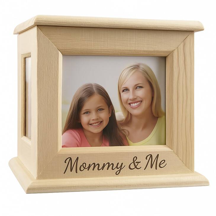 Custom 5” Wooden 4-Sided Photo Caddy – Only $24.99 - Image 4