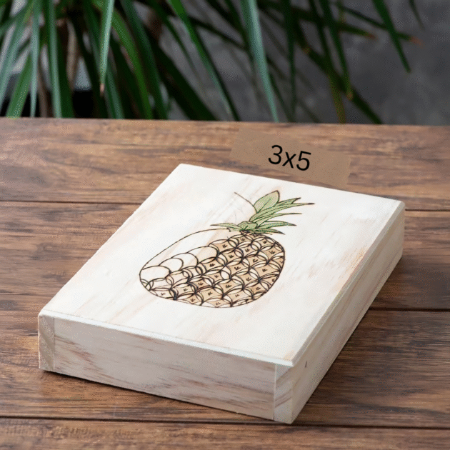 Custom Engraved Wood Box Plaque – Starting at $8.99!