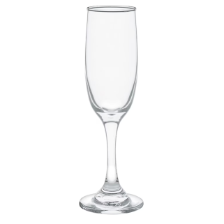 Custom Engraved Tapered Glass Champagne Flute – Only $13.99