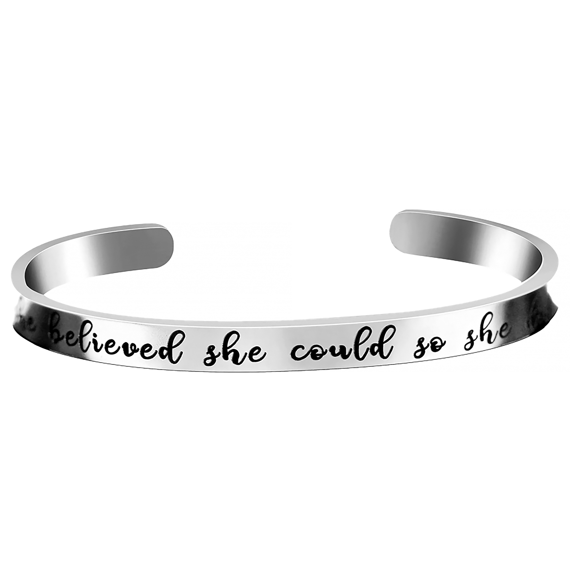 Custom Engraved Bangle – Personalized for You - Image 2