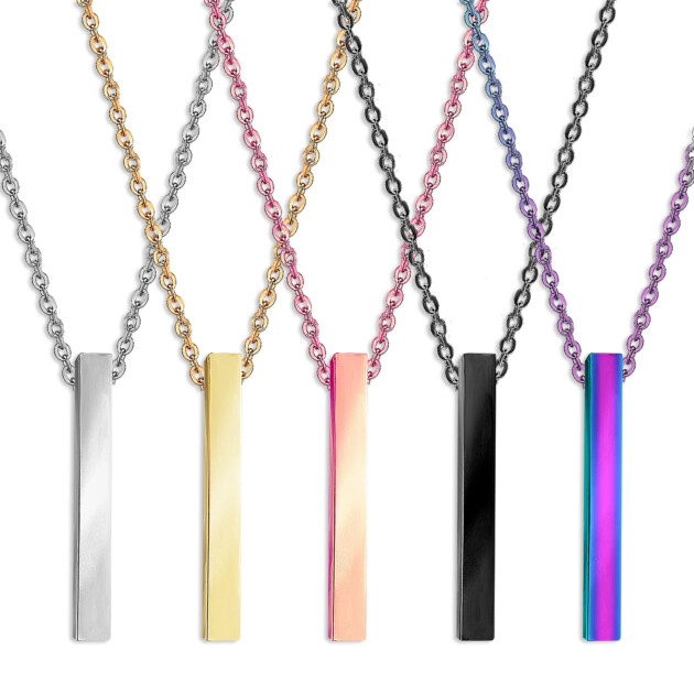 Custom Bar Necklace with Pass-Through – Starting at $14.50!