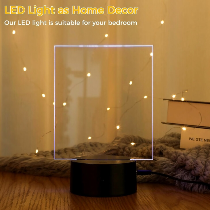 Custom Engraved LED Lamp Only $19.99
