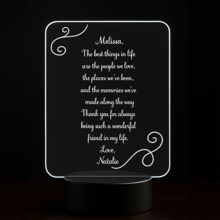 Custom Engraved LED Lamp Only $19.99 - Image 2