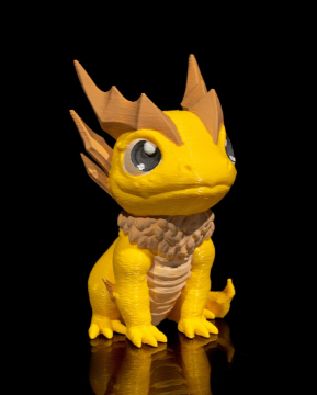 Custom 3D-Printed Lightning Dragon