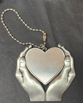 Custom Golden Angel Wings Commemorative Car Pendant