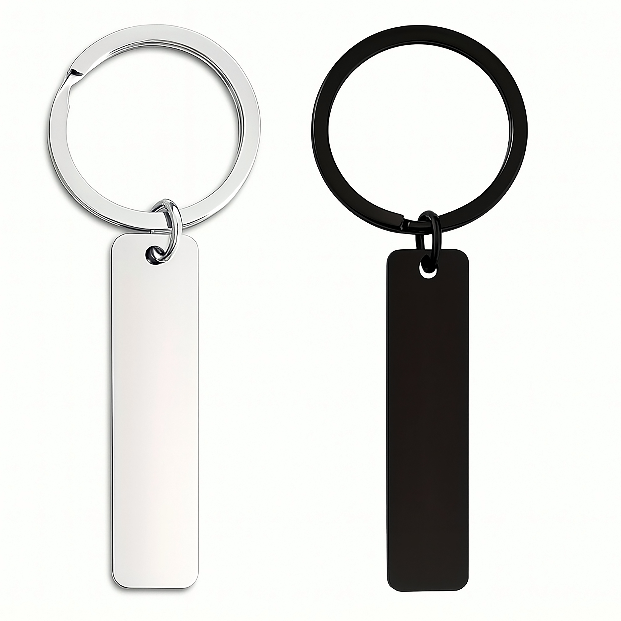 Custom Vertical Rectangle Keychain