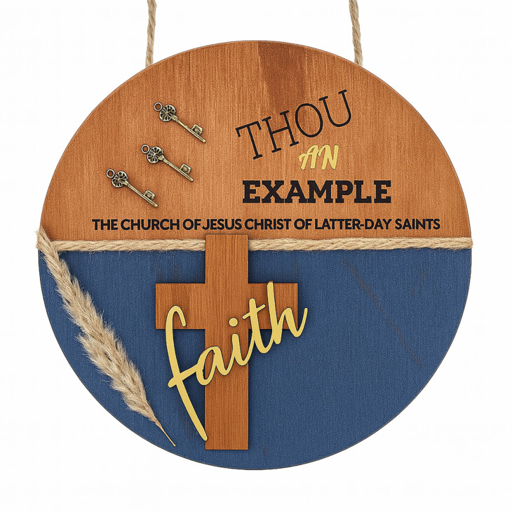 8” Round Wall Decor – Personalized Engraving with Precision and Style - Image 3