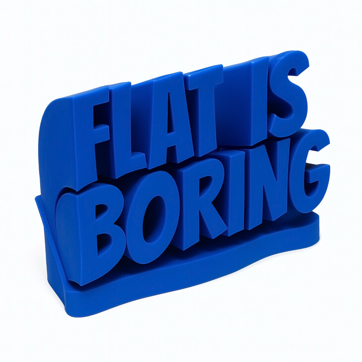Custom 3D Printed Desk Name Plate – Personalize It Today! - Image 2
