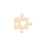 custom-puzzle-heart-charms-golden